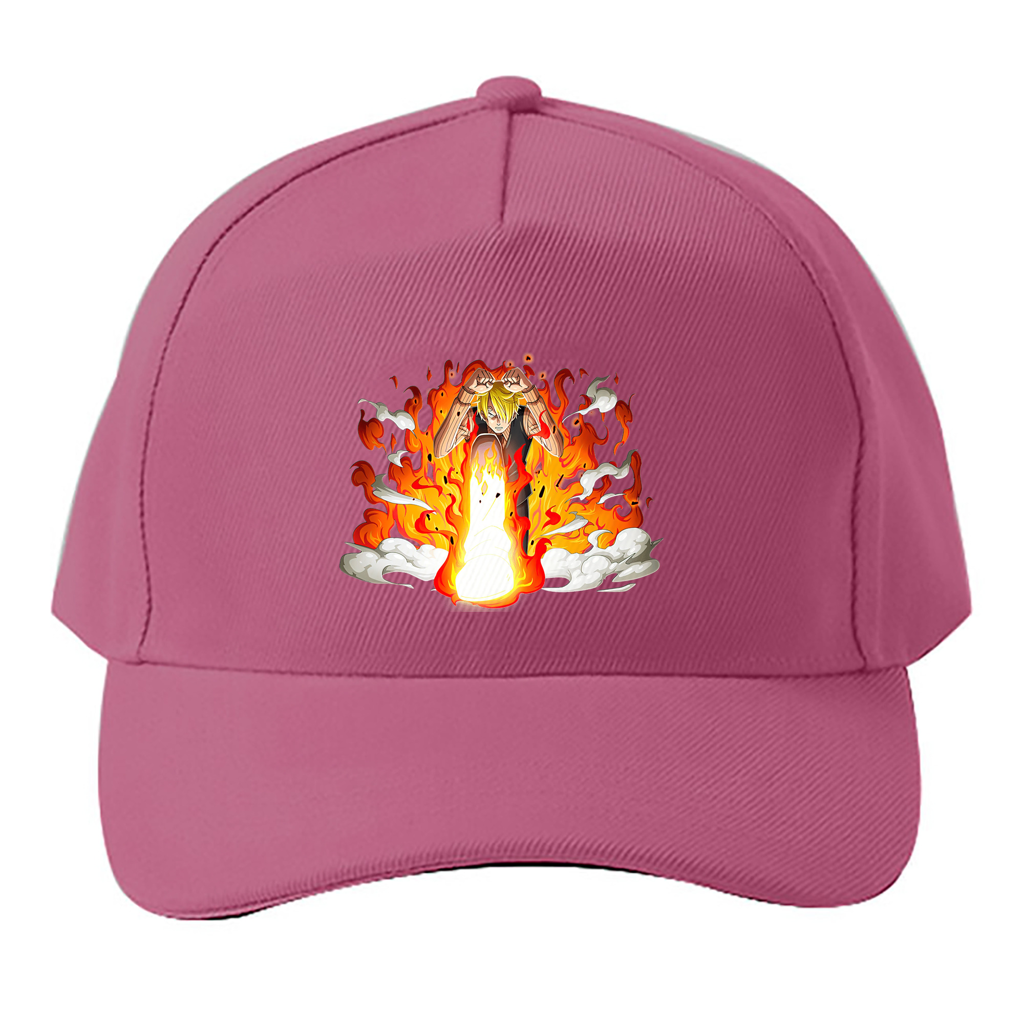 （画像用） ワンピース サンジ ONE PIECE Sanji ベースボールキャップ 綿100％ 男女兼用 帽子 スポーツ